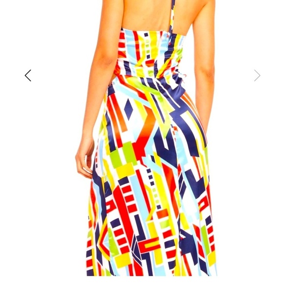 New Premium Boutique Halter Maxi Dress 2 - Picture 2 of 7